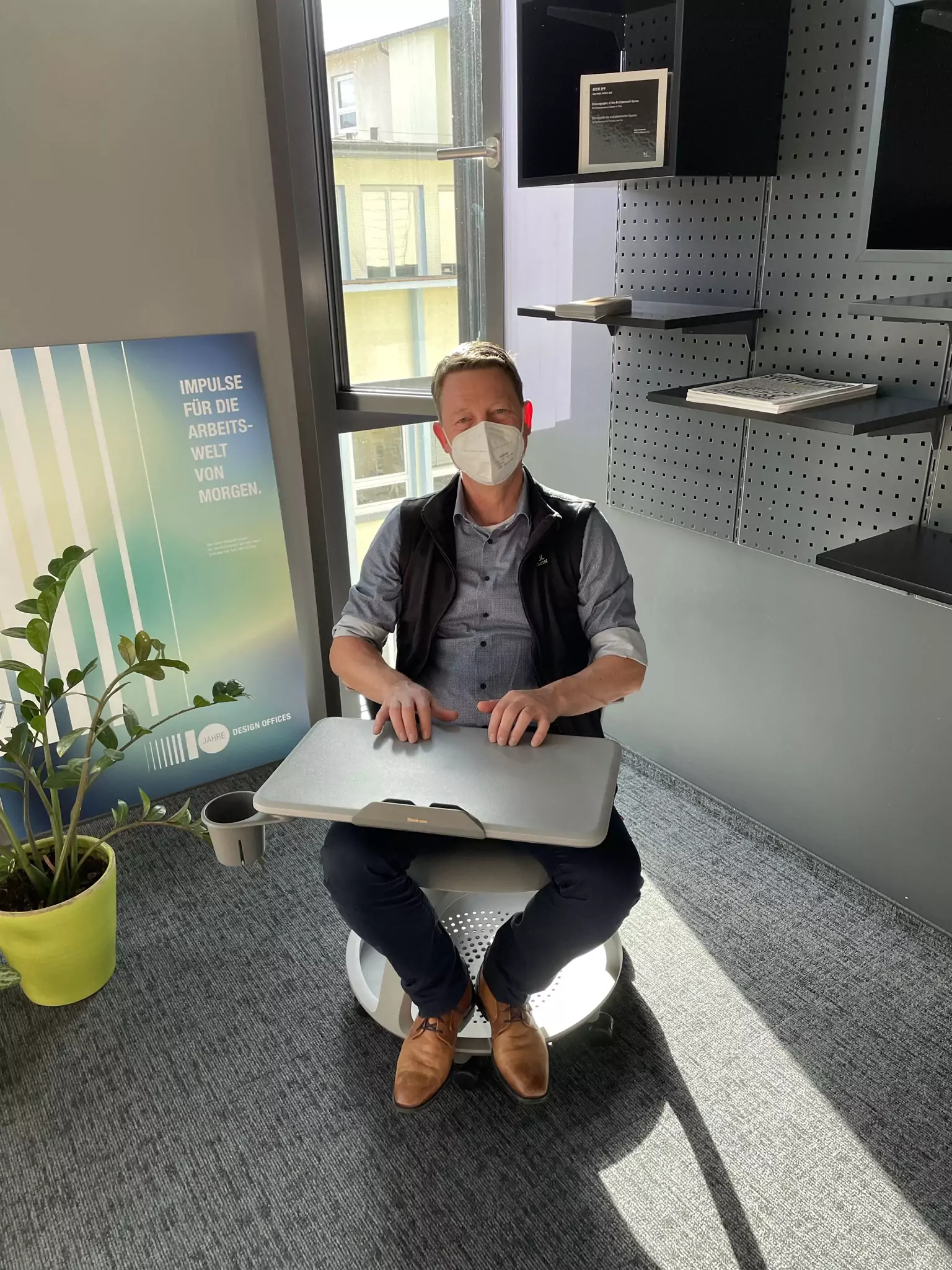 Einzelarbeitsplatz im Design Office