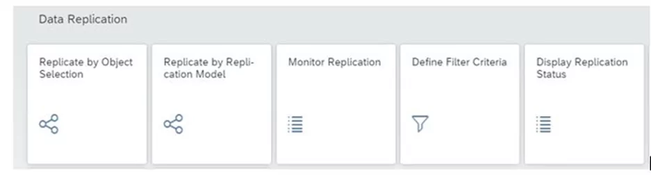 Screenshot Apps DRF Datenintegration SAP